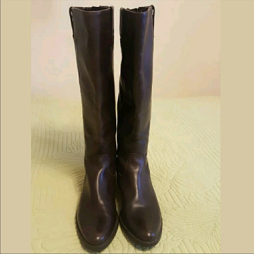 Calvin Klein Dark Brown Boots size 5 - Picture 2 of 4